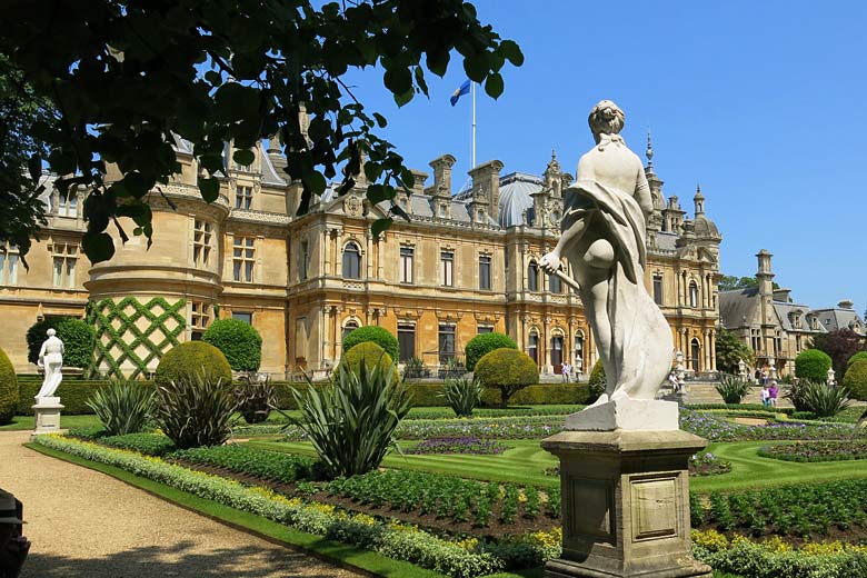 The immaculate gardens of Waddesdon Manor The immaculate gardens of Waddesdon Manor